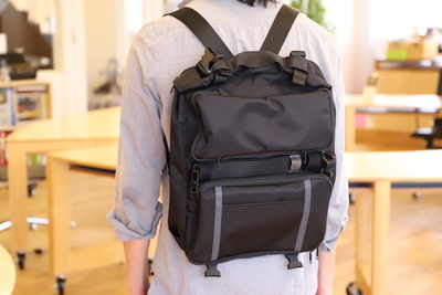 リュックから自転車フロントバックまで！7つの使い方が出来る『7Days Bag』