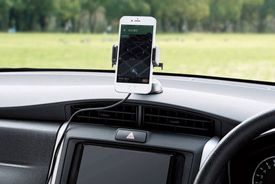 iPhone Xを車でワイヤレス充電！Qi規格対応ワイヤレス充電式車載ホルダー