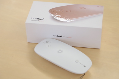 受話器にもなるマルチモバイルバッテリー『fonebud（フォンバッド）』