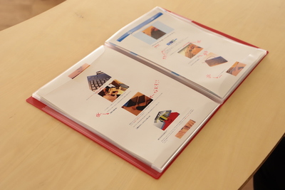 挟んだまま書き込めるファイル！『カキコ』