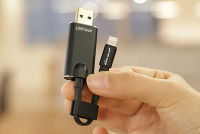 Youtubeも保存できる万能型ストレージ！『UltiFlash USBフラッシュドライブ』