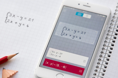 電卓いらず!?数式をスマホで撮影するだけで計算してくれる『PhotoMath』