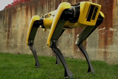 キモ可愛い！？4本脚で自由自在に走り回るロボット『Spot Mini』