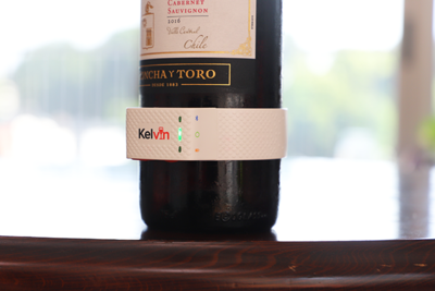 ワインが適温になるとスマホにお知らせ 『Kelvin K2 Smart Wine Monitor』