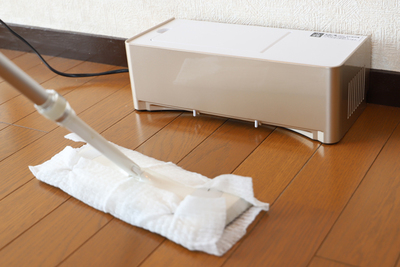 お掃除界のニューヒーロー、「電気ちりとり」