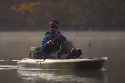 足漕ぎでスイスイ進める、ユーティリティボート「Strike」