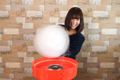 自宅で楽しめる『ジャンボわたあめ屋さん』