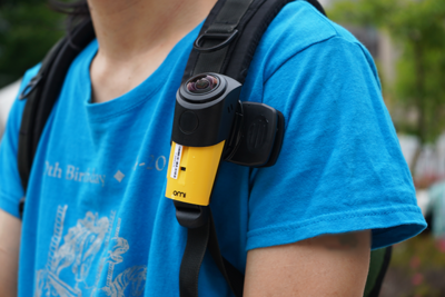 ハンズフリー撮影でも安定した映像が撮れる！超軽量・装着型VRカメラ 『OmiCam』【半歩未来のライフスタイル】