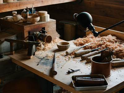 全国を巡ってお椀を作る！移動式工房「ろくろ舎」