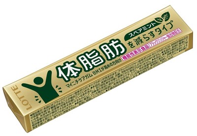 ロッテ「マイニチケアガム＜体脂肪を減らすタイプ＞」が新発売
