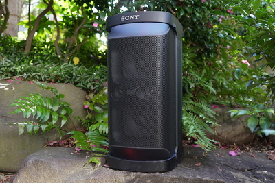 防滴の高音質ワイヤレスポータブルスピーカー ソニー『SRS-XP500』【半歩未来のライフスタイル】