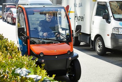 自宅で充電可能！ １人乗り電気自動車『BIRO（ビロ）』