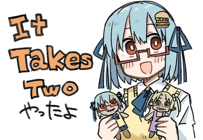 親権は譲らないけど仲は良いハンバーガーちゃん「It Takes Two」プレイ日記