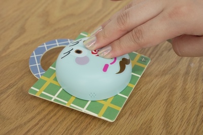 勉強やお手伝いなどを楽しく習慣化！スマホにメッセージも届くボタン『はろぽち』【半歩未来のライフスタイル】