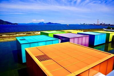 おさんぽ案内人が行くアート旅　瀬戸内の風景に溶け込む水盤の上の美術館 【動画ライター】